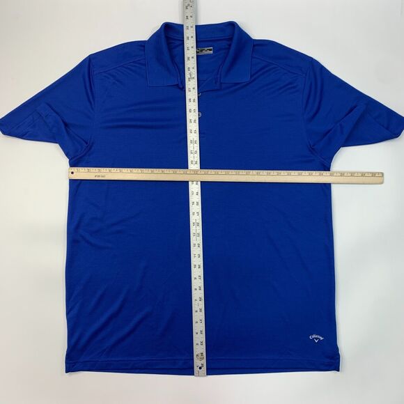 Callaway Polo Shirt Mens XXL 2XL Harbor Short Sleeve Collared Performance Golf - Picture 7 of 10